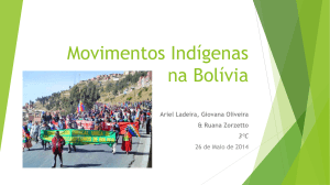Movimentos Indígenas na Bolívia