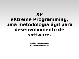 apresentação XP - Deki Wiki Cercomp