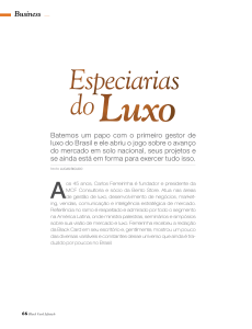 Especiarias do Luxo