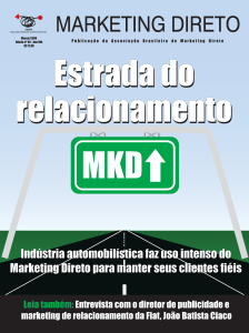 Revista Marketing Direto - Número 85, Ano 09, Março 2009