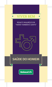 Saúde do homem - Unimed do Brasil