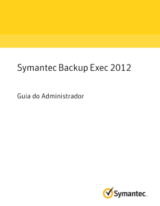 Symantec Backup Exec 2012: Guia do Administrador
