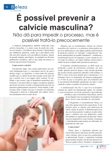 É possível prevenir a calvície masculina?