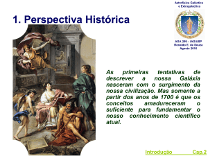 Introdução Histórica - Astronomia