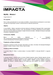 MySQL - Módulo I