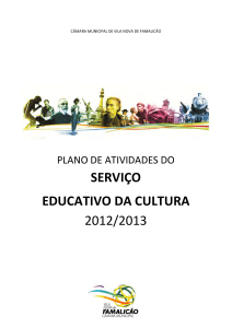 serviço educativo da cultura 2012/2013