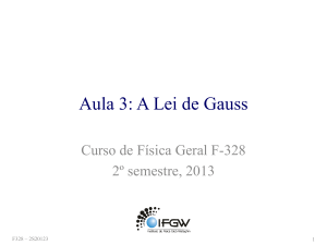 A Lei de Gauss