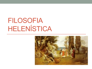 Filosofia helenística - Professor Wendel