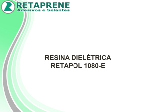resina dielétrica retapol 1080-e