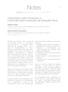 VI Seminário Latino-Americano e II Seminário Ibero