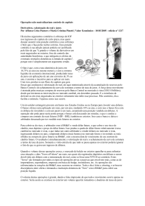 Valor Econômico – Affonso Pastore e Maria Cristina Pinotti 10/03/2005
