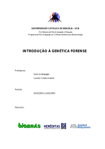 introdução à genética forense