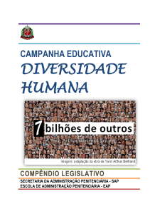 diversidade humana - EAP - Governo do Estado de São Paulo