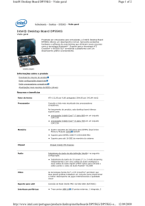 Intel® Desktop Board DP55KG Page 1 of 2 Intel® Desktop