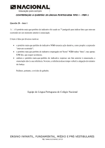 Contestação Língua Portuguesa - Questão 28