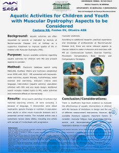 Aquatic Activities for Children and Youth with Muscular Dystrophy