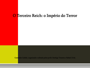 O Terceiro Reich: o Império do Terror