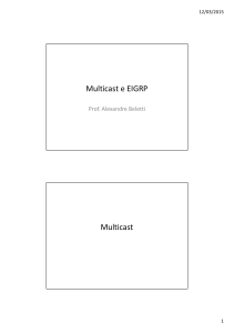 Multicast e EIGRP Multicast