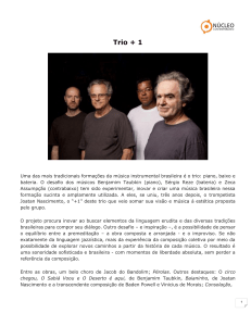 Release Trio + 1 - Núcleo Contemporâneo