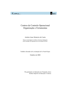 Centros de Controlo Operacional Organização e