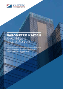 Barómetro Kaizen Análise 2013 / Projeção 2014
