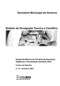 Boletim de Informação Técnica e Científica 10 (fev/2001)