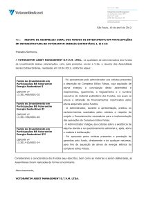 Carta Resumo AGEs 10.04.2012_FIPs IE Energia Sustentável I II e III