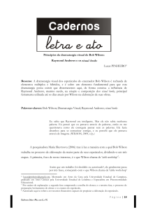 Letra e ato 2016 - Portal PubliOnline - Instituto de Artes