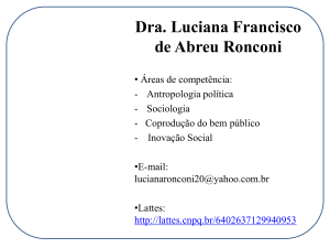Dra. Luciana Francisco de Abreu Ronconi