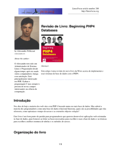 lf280, Webdesign: Revisão de Livro: Beginning PHP4