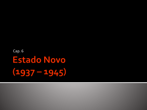 Estado Novo (1937 – 1945)