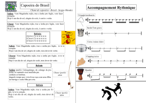 Capoeira do Brasil Accompagnement Rythmique