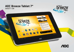 AOC Breeze Tablet 7” MW0711 BR