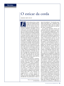 O esticar da corda - Revista Portuguesa de Medicina Geral e Familiar