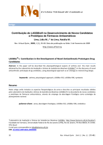 Artigo Contribuição do LASSBio® no Desenvolvimento de Novos