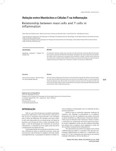 Relação entre Mastócitos e Células T na Inflamação