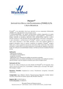 PROSEPT® ANTISSÉPTICO BUCAL COM POLIHEXANIDA (PHMB