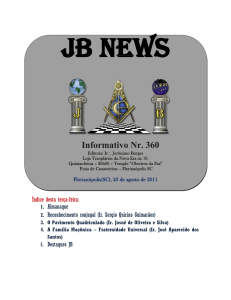 JB News - Informativo nr. 0360