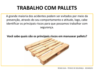 TRABALHO COM PALLETS PRINCIPAIS RISCOS - OK