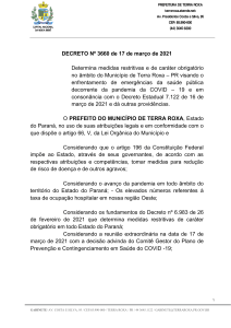DECRETO MUNICIPAL Nº 3660  - ADESÃO- ESTADO PR 17-03-2021 (1)