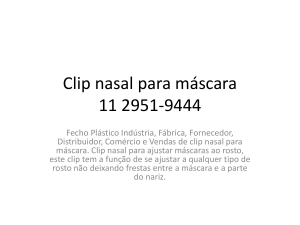 clip nasal para mascara covid