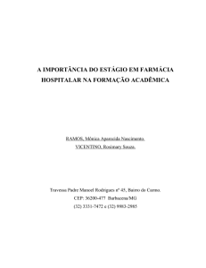 2006 - Jovem Farmacêutico - Conselho Federal de Farmácia