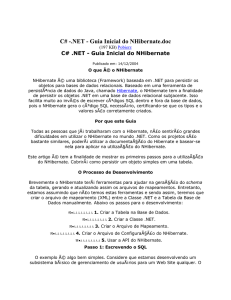 C# -.NET - Guia Inicial do NHibernate - Informatyka
