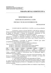 PRT/SAS/MS N° 207, de 6/11/96 - Sistema Nacional de Auditoria