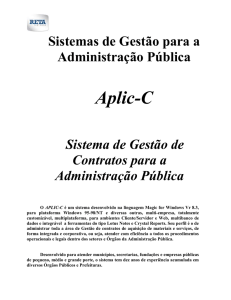 Detalhes APLIC-C contratos