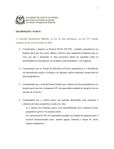GOVERNO DE SANTA CATARINA Secretaria de Estado da Saúde