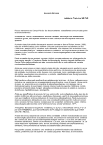 Anorexia Nervosa - Site Oficial de Adalberto Tripicchio MD PhD