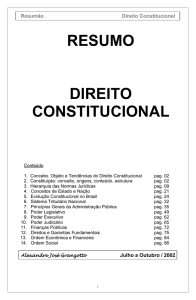 Resumo de direito constitucional - Projetos de acessibilidade do