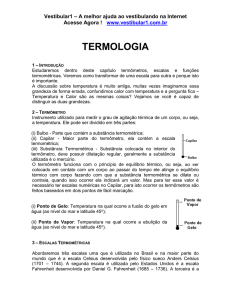 Termologia - Vestibular1