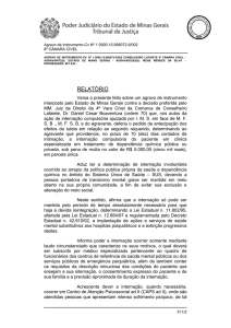 VOTO - Tribunal de Justiça de Minas Gerais